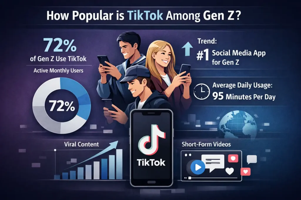TikTok is a favorite platform for Gen Z, with daily usage being a common habit. The platform’s short-form video content and viral trends make it an engaging space for this generation. Brands can leverage TikTok to reach Gen Z through creative and entertaining content.