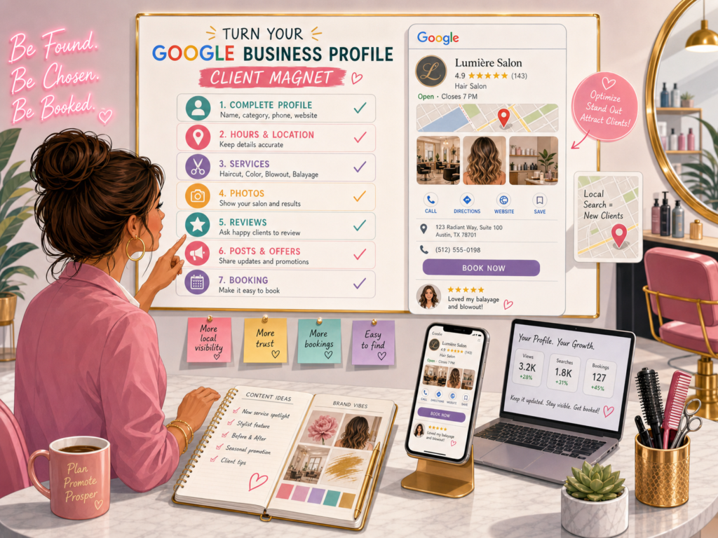 For salons, local search is one of the most powerful marketing tools. When someone searches “salon near me,” “hair color near me,” “best facial near me,” or “bridal makeup near me,” they are not just browsing for fun. They are close to booking.