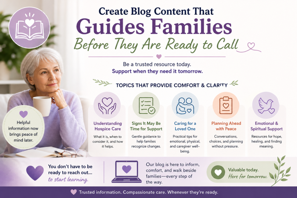 Many families are not ready to call a hospice provider when they first begin searching. They may be trying to understand what hospice is. They may be comparing hospice and palliative care. They may be wondering if it is too soon. This early stage matters because it is where trust begins.