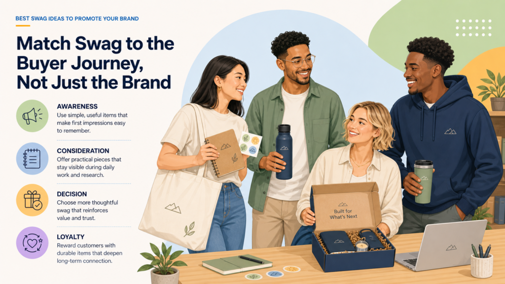 Swag becomes much more powerful when it shows up at the right time. Many brands think about what to send, but they do not think enough about when to send it. Timing can change how the same item feels.