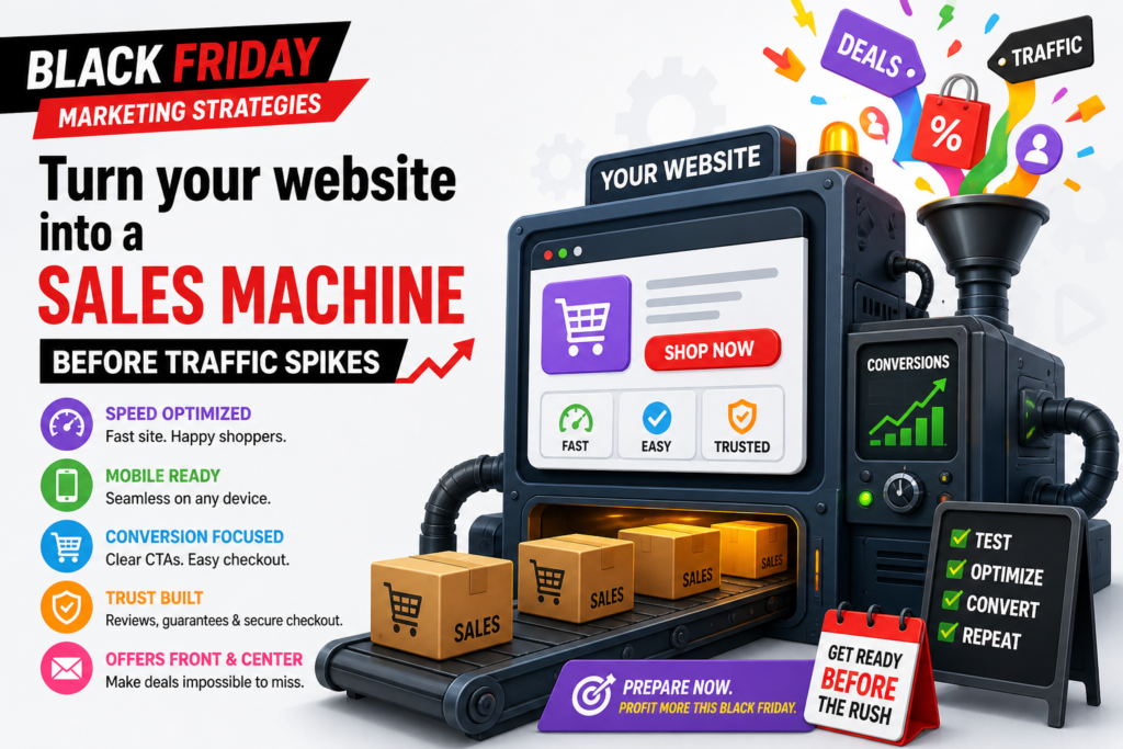Your Black Friday campaign can bring people to your website, but your website has to close the sale. This is where many brands lose money. They spend heavily on ads, send strong emails, create exciting offers, and then send customers to pages that are slow, cluttered, confusing, or hard to buy from.