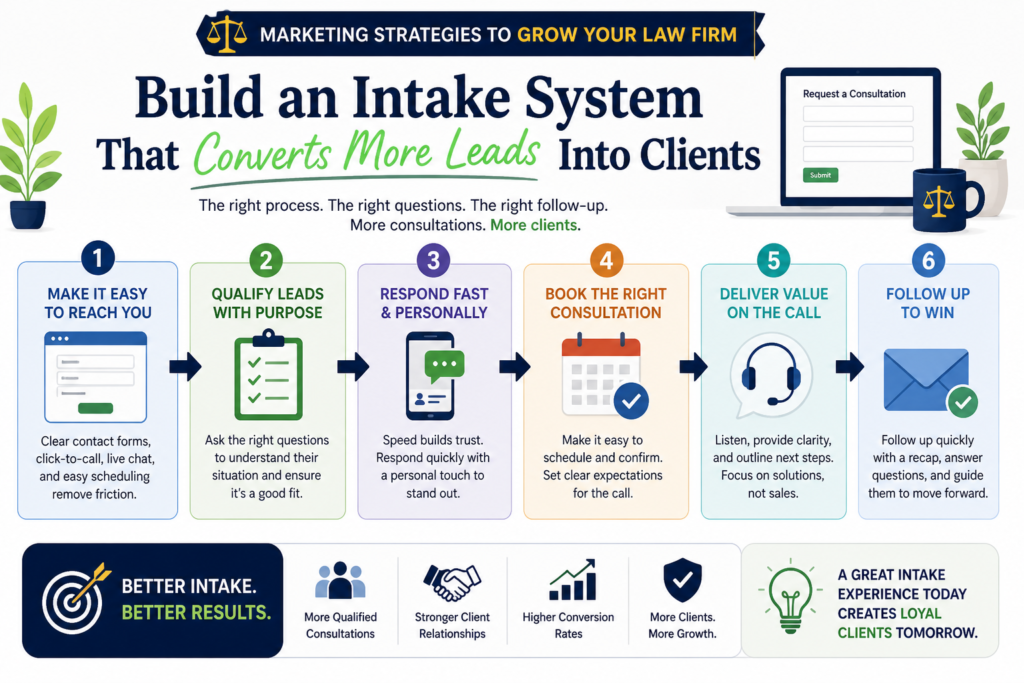 Marketing does not end when someone calls your law firm. In many ways, that is where the real growth work begins. A firm can have strong SEO, helpful content, good ads, and a clean website, but still lose cases because the intake process is weak.