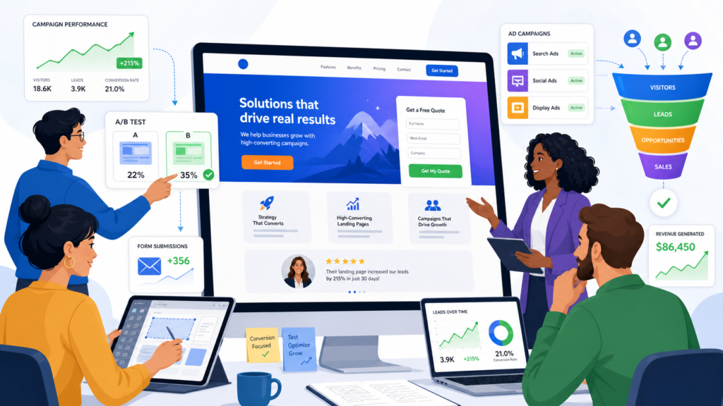 A landing page agency is a focused and practical business idea. Many businesses run ads, launch offers, host webinars, promote lead magnets, or test new products, but they send traffic to weak pages.