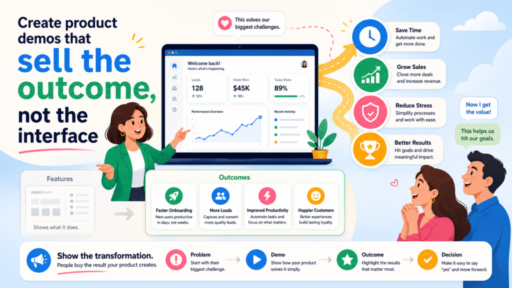 A demo is one of the most powerful marketing tools, but many brands use it poorly. They walk through every feature. They click every button. They explain every menu. The viewer may understand the product, but they may not feel excited to use it.