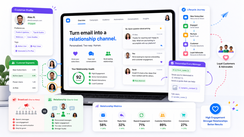 They only send promotions, company updates, discount reminders, or generic newsletters. Over time, readers stop opening because they do not expect anything useful.