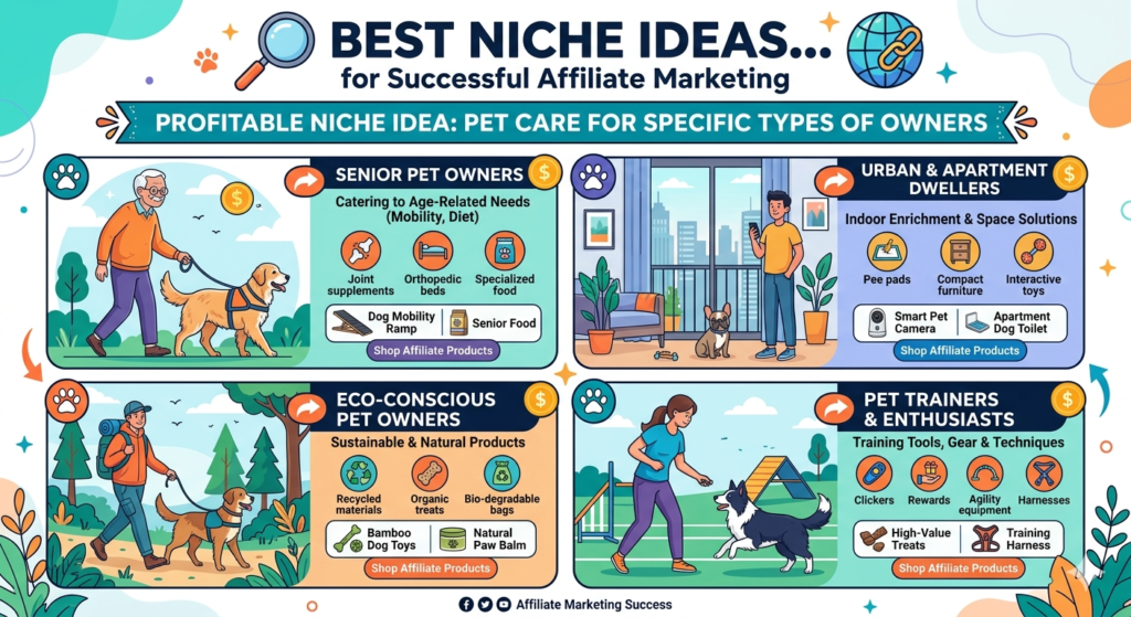 Pet care is a strong affiliate niche because pet owners often spend money with emotion and care. They want their pets to be safe, happy, clean, active, and comfortable. They also keep buying over time, which gives the niche strong repeat demand.