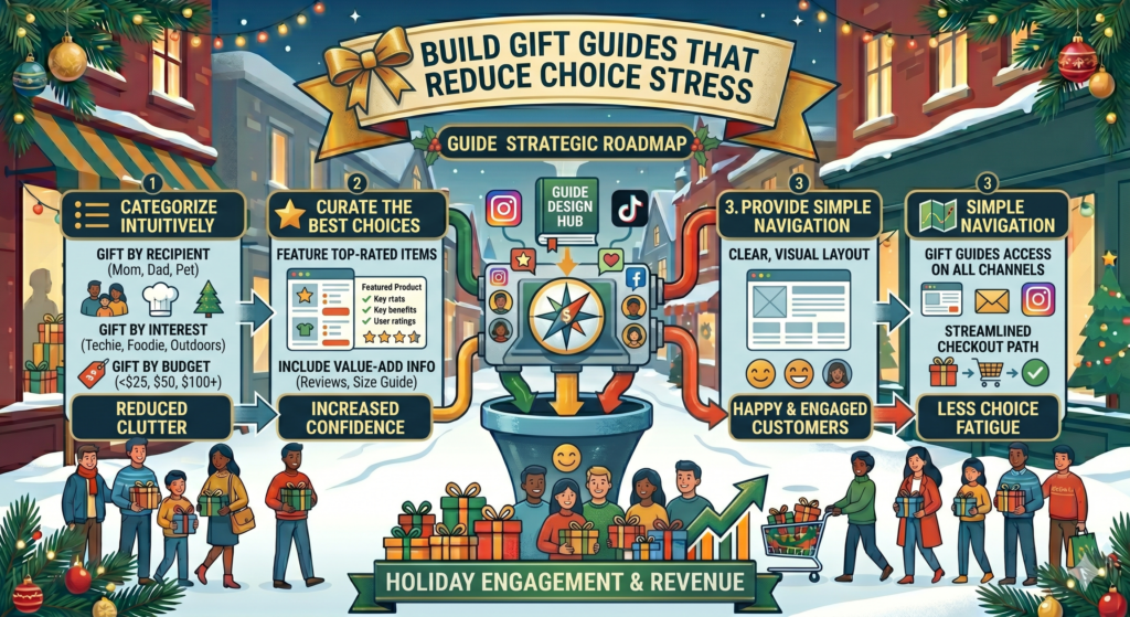 Holiday shoppers often want to buy, but they do not always know what to buy. This is one of the biggest reasons people browse for a long time and leave without placing an order. They may like your brand. They may trust your products. They may even have a budget ready. But if they are not sure which item is right, they delay the choice.