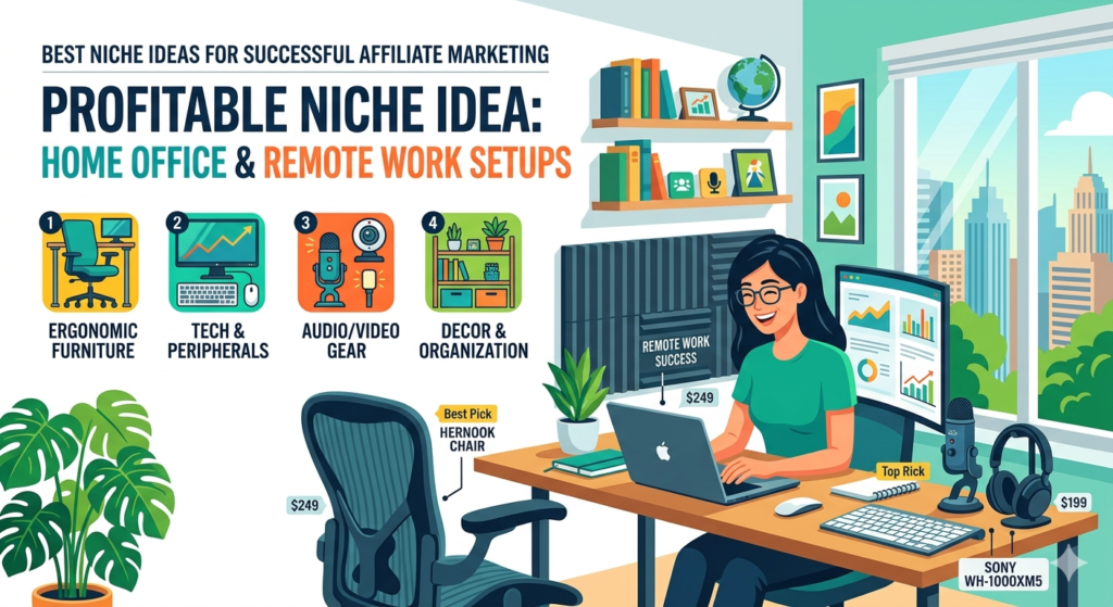 Remote work has created strong demand for better workspaces at home. People want to feel comfortable, focused, and professional without turning their homes into full offices.