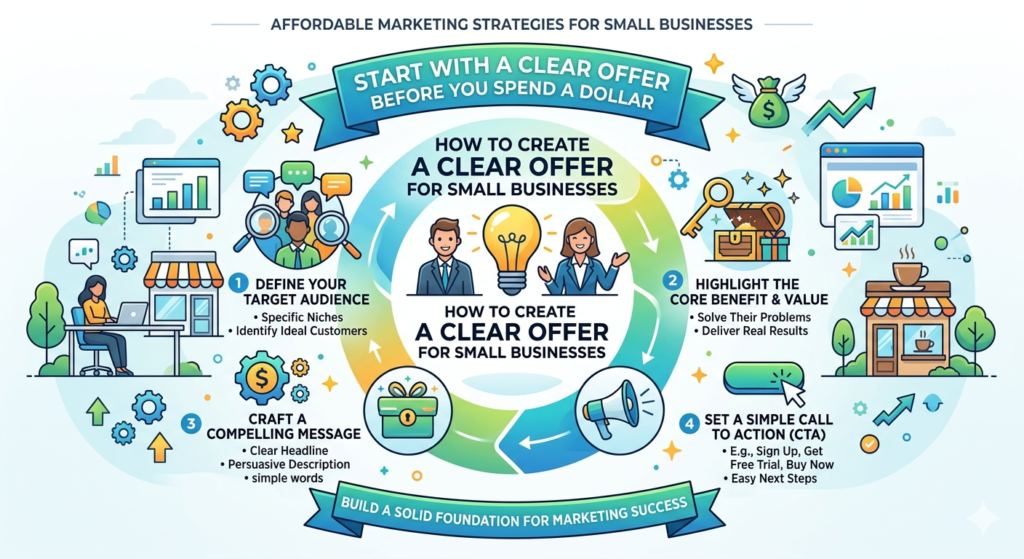 Many small businesses rush into marketing before they are clear about what they are really selling. They know their product. They know their service. But they do not always know the simple promise that makes a customer stop, listen, and care.