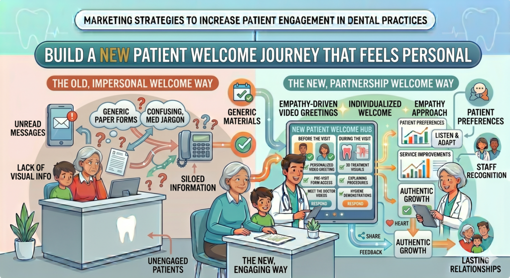 That period between booking and the first visit is important. The patient may still feel unsure. They may wonder what to bring, how much time to allow, where to park, what forms to fill out, or whether the visit will be uncomfortable.