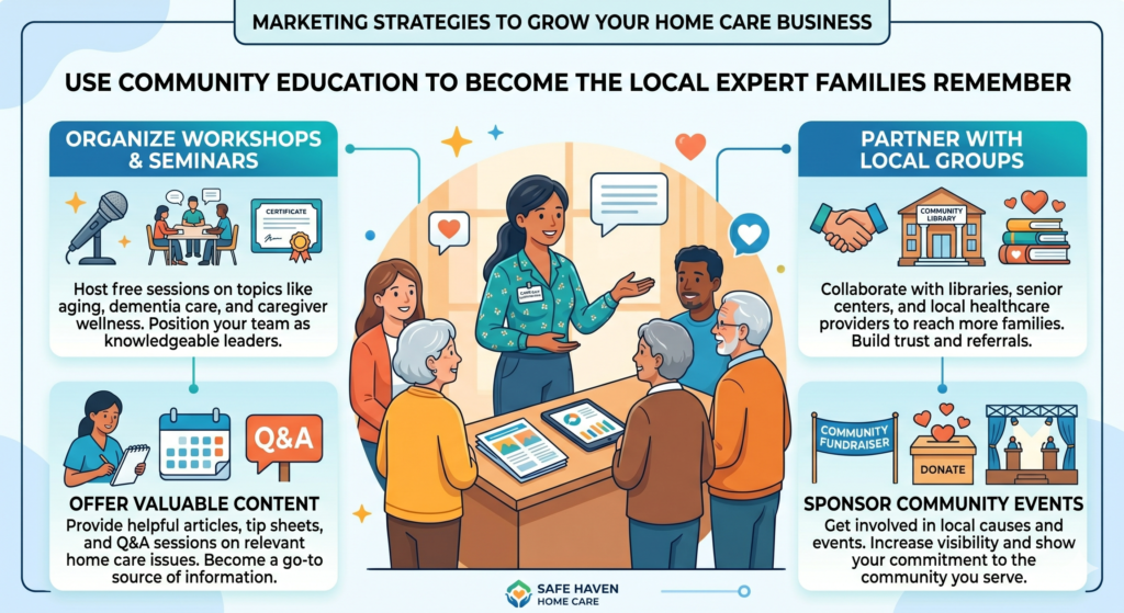 Families often do not know when care is needed. They do not know how to plan for aging. They do not know how to handle parent resistance. They do not know how to support someone with dementia. They do not know what questions to ask after a hospital stay.