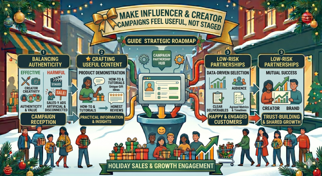 Creators can help your holiday campaigns reach people in a more human way. A good creator post can show your product in real life, explain why it matters, and make the buying decision feel easier. But creator marketing only works when it feels believable.