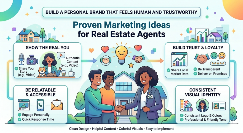 Real estate agents often hear that they need a personal brand. But many agents misunderstand what that means. They think a brand is a logo, a color palette, a polished headshot, or a catchy line. Those things can help, but they are not the real brand.