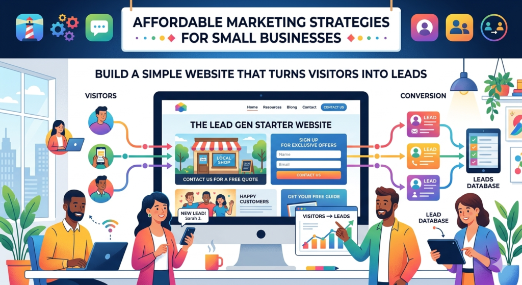 Your website does not need to be fancy. It needs to be useful, clear, and built around action. Many small businesses spend too much time worrying about colors, animations, or design trends. Those things matter less than the basics.