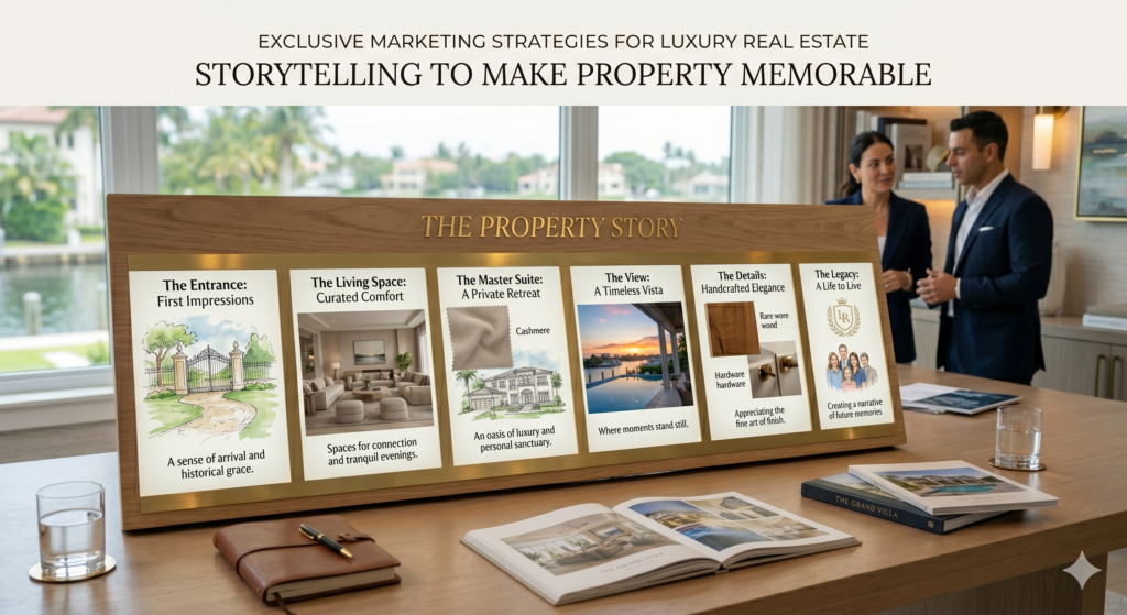 Luxury buyers may look at many homes. After a while, the listings can blur together. Large rooms, pools, views, wine cellars, gyms, and designer finishes may all start to sound the same. A strong story helps one property stay in the buyer’s mind.