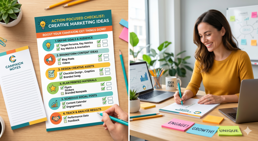 A checklist is one of the most useful creative items a brand can give. It is simple, practical, and easy to understand. It also helps people move from interest to action. This is important because many prospects do not need more information. They need a clear next step.