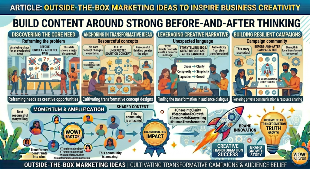 Before-and-after marketing works because people love change. They want to see what was broken, what changed, and what got better. This structure is simple, but it is one of the most powerful ways to make your content clear and persuasive.