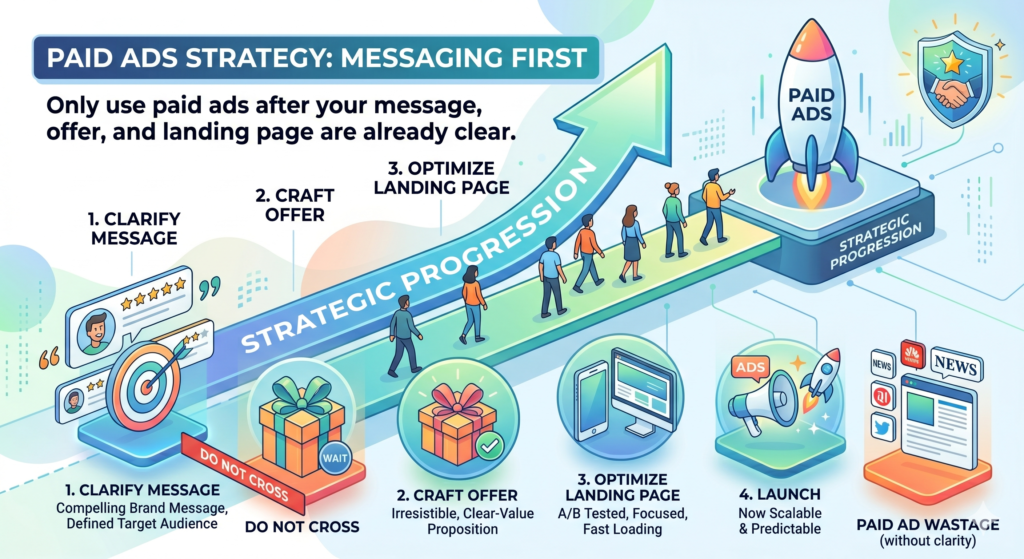 Many small business owners turn to ads when they want faster results. That makes sense. SEO takes time. Email lists take time. Reviews take time. Social trust takes time. Ads can put your offer in front of people quickly.