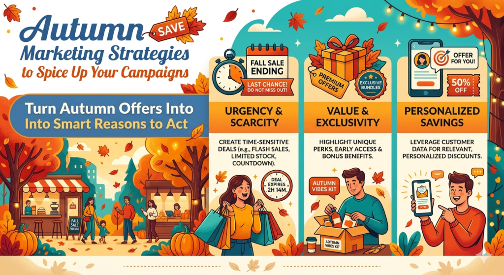 Autumn offers do not have to be loud or cheap. In fact, the best seasonal offers often do more than cut the price. They give customers a timely reason to move now.