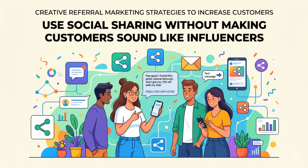 Social media can help referral campaigns, but only when it fits how people really share. Most customers do not want to post like influencers. They do not want to write long promotional captions about a brand. They may be happy to share, but only if it feels natural and does not make them look strange to their own audience.
