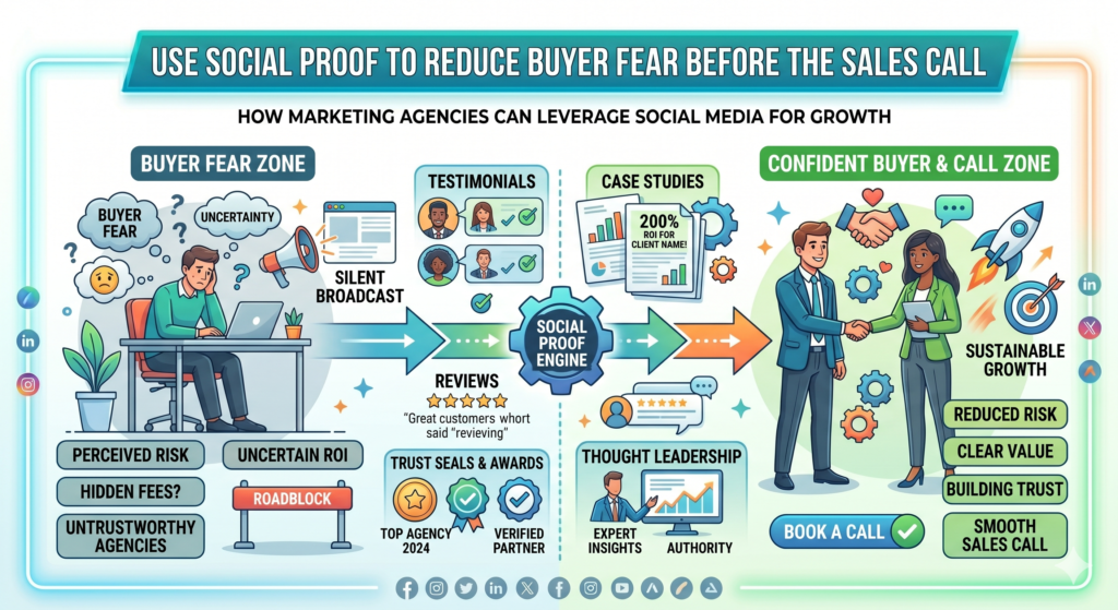 A business owner may have been burned before. A founder may have paid for work that looked good but did not move revenue. A marketing manager may worry about choosing the wrong partner and having to explain poor results to leadership.