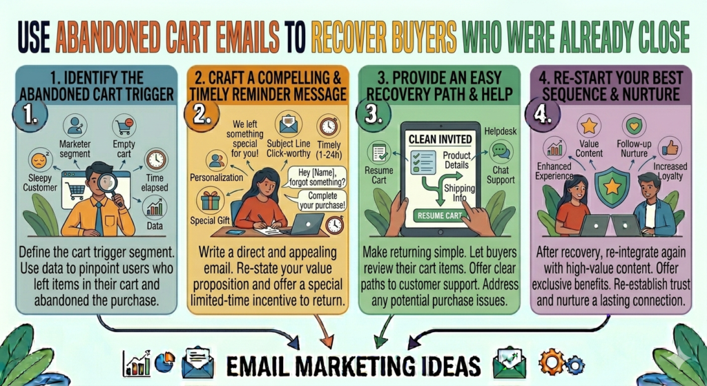 These people did not just browse. They did not just read a blog post. They placed something in the cart. That means there was interest. Something stopped them before they completed the purchase.