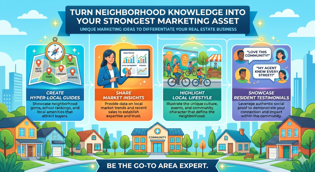 Most agents post the same type of content. They share new listings, sold homes, market updates, and generic tips. These things are useful, but they are not enough to create deep local trust.