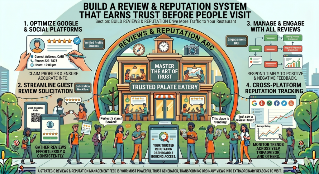 People check reviews because eating out has risk. They do not want to waste money. They do not want a bad meal. They do not want slow service before a show. They do not want to take family somewhere uncomfortable. They do not want to choose the wrong place for a birthday, date, client lunch, or weekend plan.