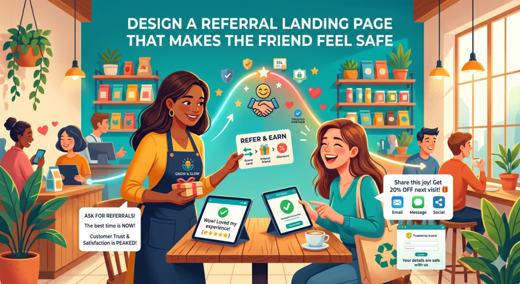 This person may trust the friend who sent the link, but they do not fully trust your brand yet. They may be curious, but they may also be careful. They want to know what this is, why it was shared with them, what they get, and whether it is worth their time.