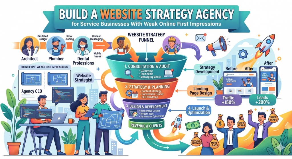Many businesses do not need a bigger marketing campaign first. They need a better website. Their current site may look old, load slowly, explain the offer poorly, or fail to guide visitors toward action.