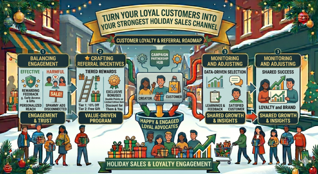 Your loyal customers already know your brand. They have tried your product, trusted your service, and given you money before. During the holidays, that matters a lot. Warm customers are often easier to convert than cold ones because you do not have to start from zero.