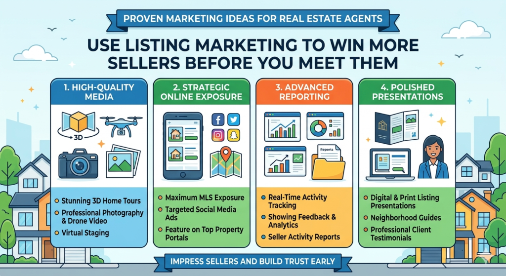 Your listing marketing is not only for selling the home you already have. It is also a public sample of how you would market the next seller’s home. Every listing is a chance to show your skill.