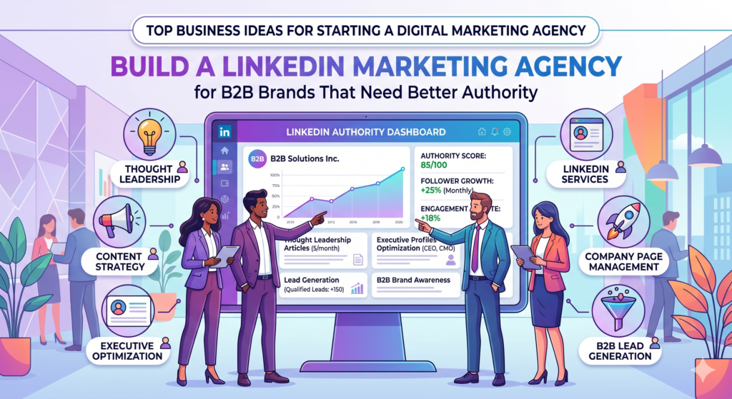 LinkedIn is one of the best platforms for B2B marketing because people use it with a business mindset. They are not only scrolling for fun. They are looking at ideas, people, companies, jobs, partners, trends, and solutions.