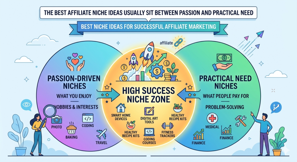 Passion without demand can become a hobby blog with no income. Demand without interest can become a grind that you give up too soon. The best niche often sits in the middle. It is interesting enough for you to keep going and practical enough for readers to spend money.