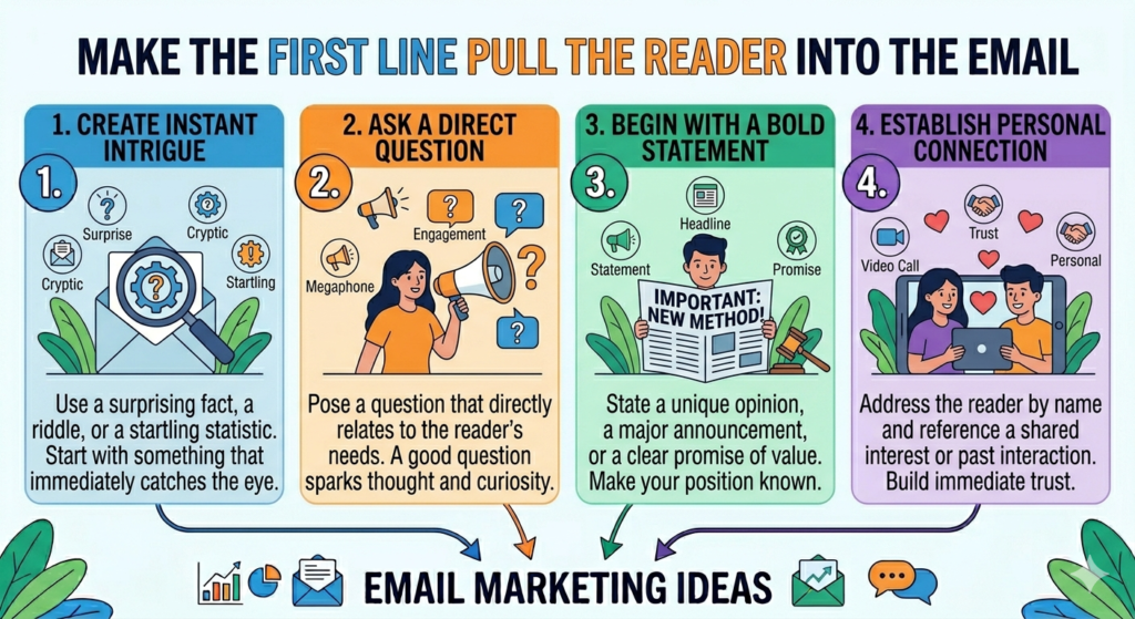 Many emails lose the reader right away because they start with empty phrases.