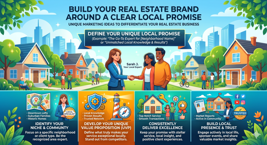 Most real estate businesses try to appeal to everyone. They want first-time buyers, luxury sellers, investors, landlords, tenants, families, retirees, and business owners. On paper, this sounds smart. In real life, it makes the brand weak.