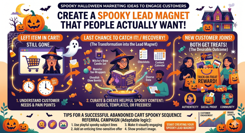Halloween can be a strong time to grow your email list if your lead magnet feels useful and timely. But it has to be more than a random PDF with a pumpkin on the cover. People will not give their email for weak content anymore.