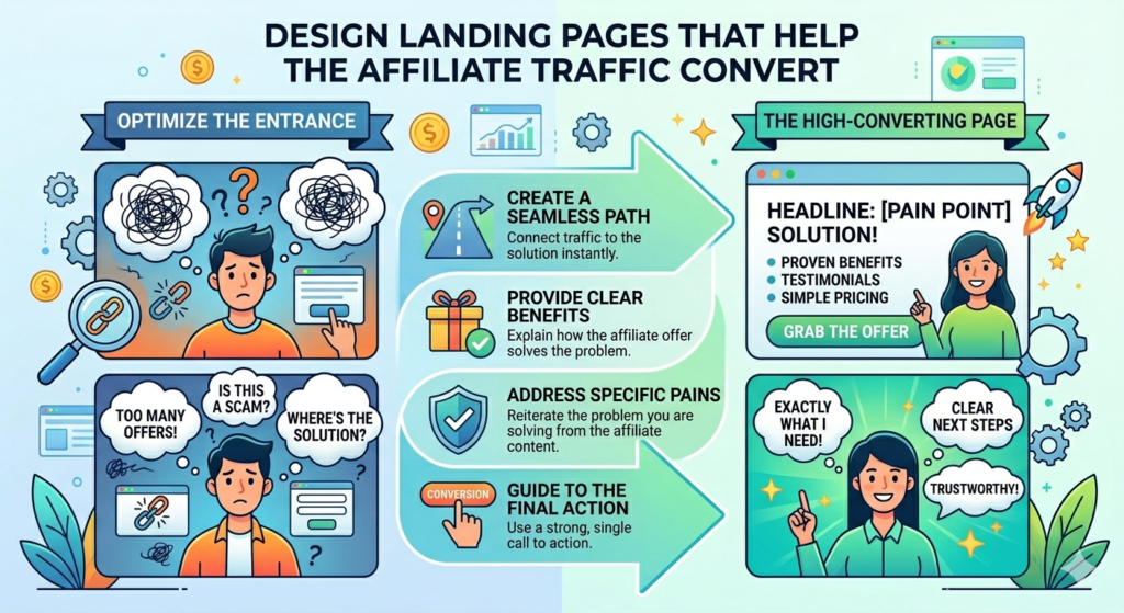 That click is only the handoff. What happens next decides whether the visitor becomes a lead, a buyer, or a lost chance. This is why your strategy cannot focus only on content and traffic. You also need to think about the page people land on after they click.