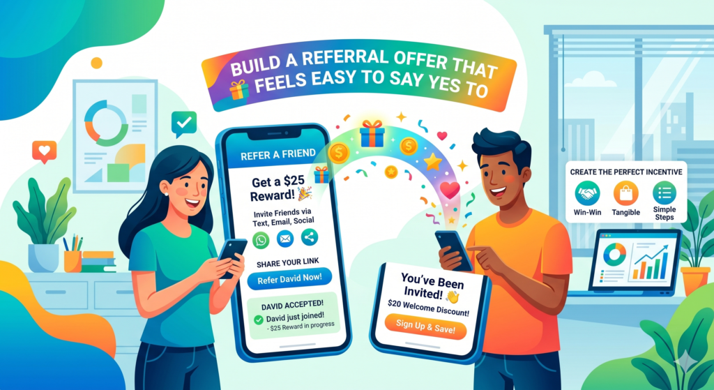 A referral campaign starts with the offer, but the offer is not just about the reward. Many brands make the mistake of thinking a bigger discount will automatically bring more referrals. It can help, but only if the offer feels clear, useful, and fair to both sides.