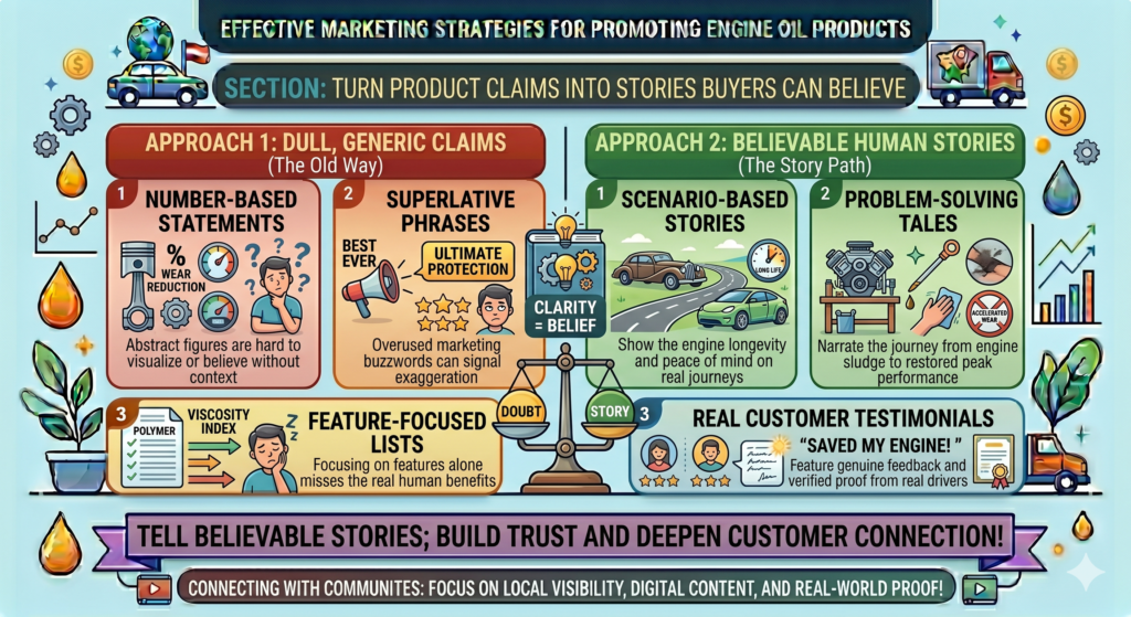 Customers have heard “best protection,” “high performance,” “advanced technology,” and “trusted quality” many times. These words alone do not move people much anymore. They need context. They need proof. They need stories.