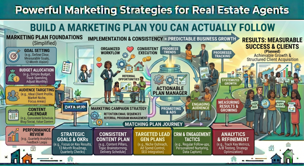 The best marketing plan is clear, focused, and realistic. It does not try to do everything at once. It chooses the right priorities and gives them enough time to work.