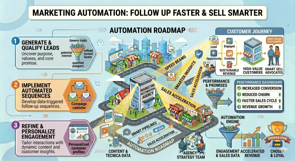 A visitor fills a form and waits too long. A lead downloads a guide and never hears anything useful after that. A customer buys once and is never guided toward a second purchase. A sales team forgets to follow up at the right time. A prospect goes cold because no one kept the conversation alive.