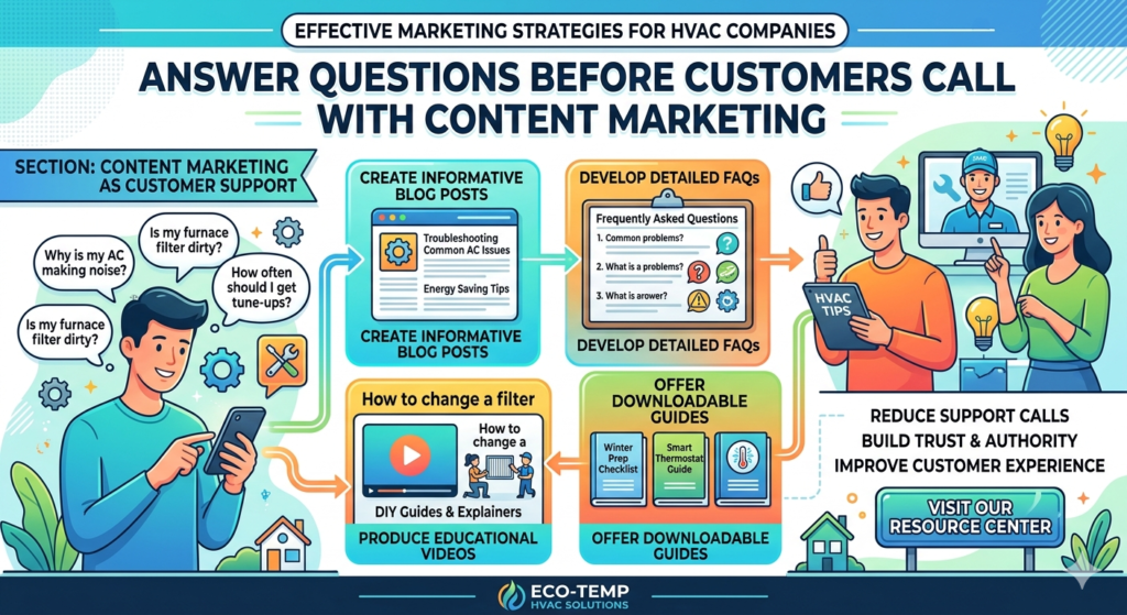Many companies think blog posts are just for SEO. That is partly true, but content can do much more. Good content answers customer questions, builds trust, supports service pages, helps ads perform better, gives your team useful material to share, and keeps your company visible before customers are ready to buy.