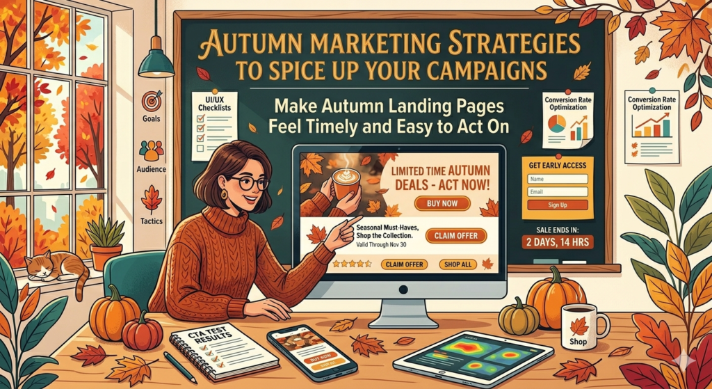 A strong autumn campaign needs more than good ads, emails, and social posts. It also needs landing pages that match the season and make action simple. Many brands get attention with seasonal campaigns, then send people to a general page that feels cold, broad, or out of date. That breaks the flow.