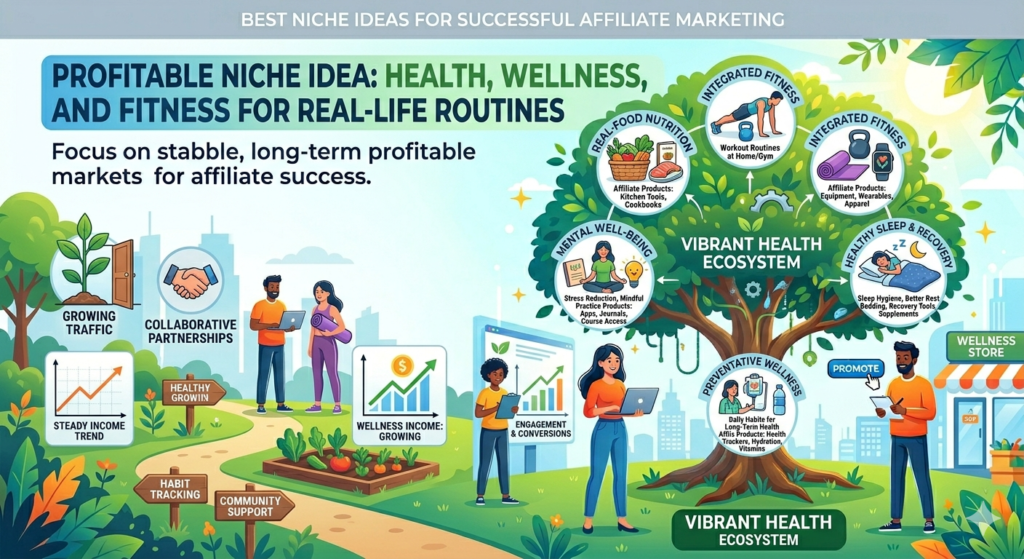 But this niche is also crowded and sensitive. You need to avoid big claims. You should not promise results that depend on a person’s body, health, or medical needs. The safest and strongest angle is to focus on practical routines, useful tools, and simple habits that support everyday wellness.