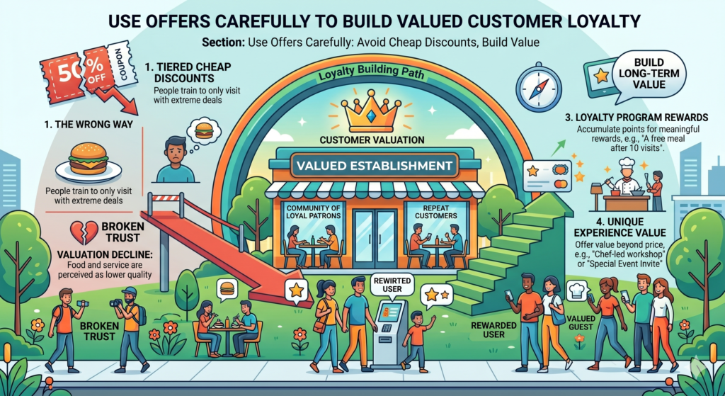 Offers can drive restaurant traffic, but they can also hurt your brand if they are used without care.