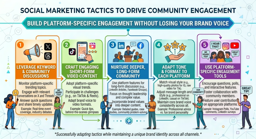 The same message that works on LinkedIn may not work the same way on Instagram. A post that gets strong replies on X may need a different style on Facebook. A short video that performs well on TikTok may need more context on YouTube Shorts.