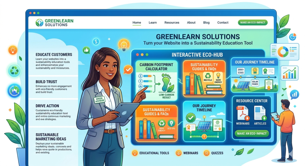 Your website is one of the most powerful places to practice sustainable marketing. It works all day, it can answer customer questions before they contact you, and it gives you full control over your message.
