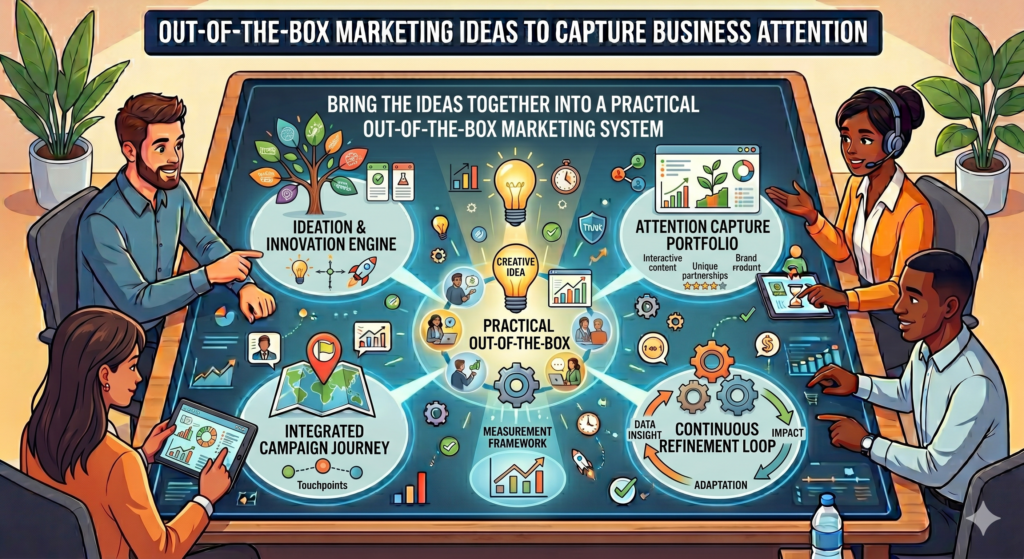 People think it means waiting for a big idea. They imagine a sudden creative spark, a bold campaign, or a viral moment. But the best marketers do not depend on luck. They use a system.