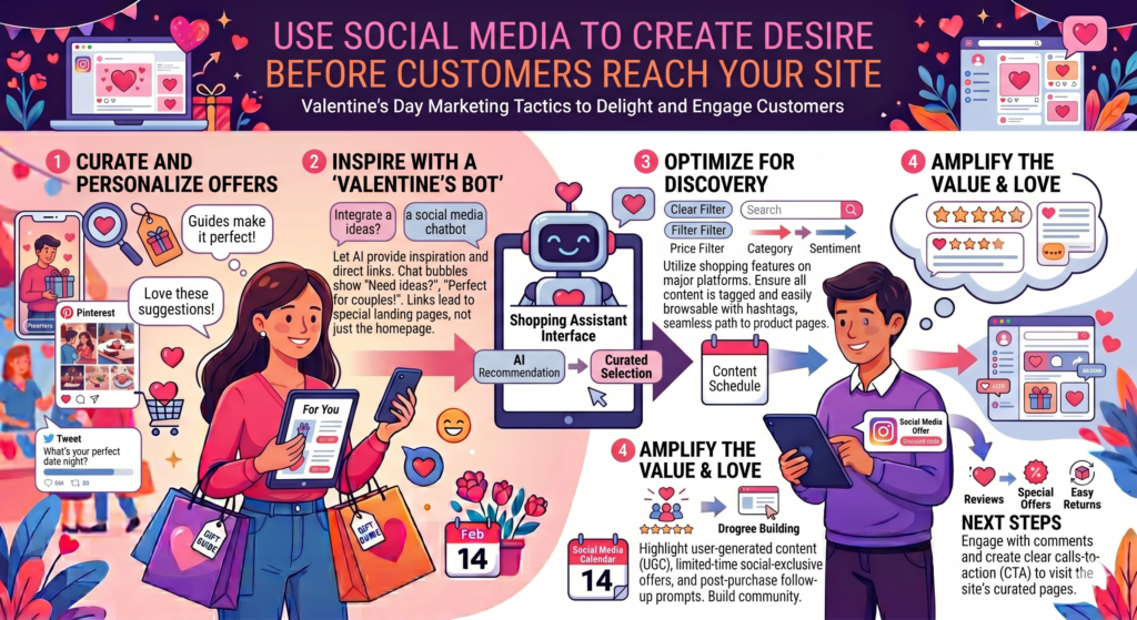 Social media is where Valentine’s Day campaigns can feel alive. It is where people discover ideas, share hints, laugh at common gift problems, and save posts for later. But social media can also become noisy very fast. During this season, everyone is posting hearts, gift boxes, red outfits, couple photos, and discount codes.